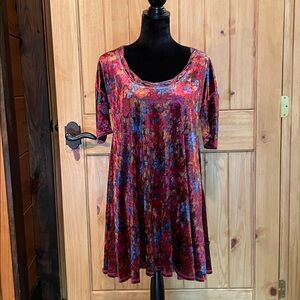NWT NATURAL LIFE ALL DAY VELVET MINI DRESS Sz S